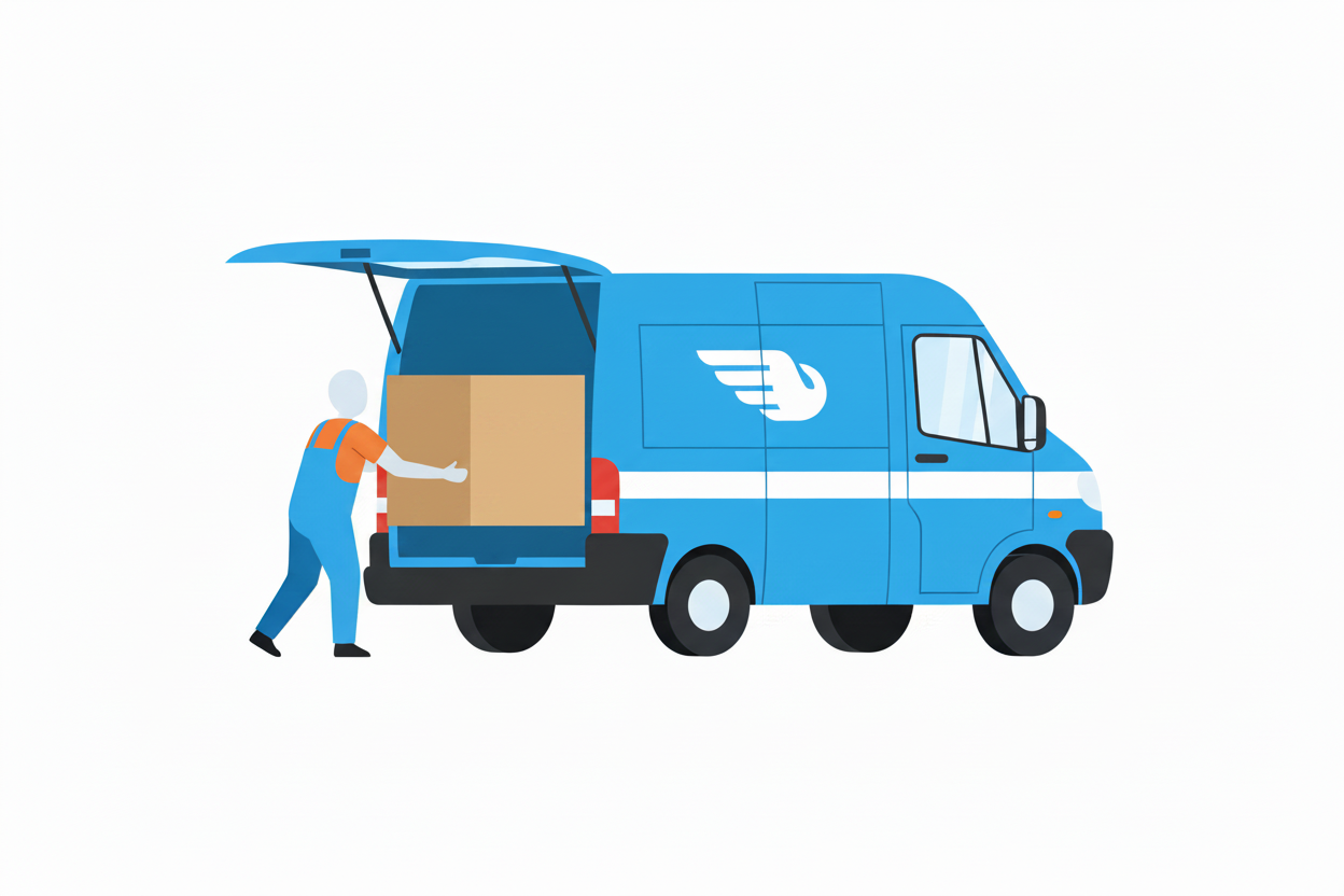 Delivery Van Loading Package
